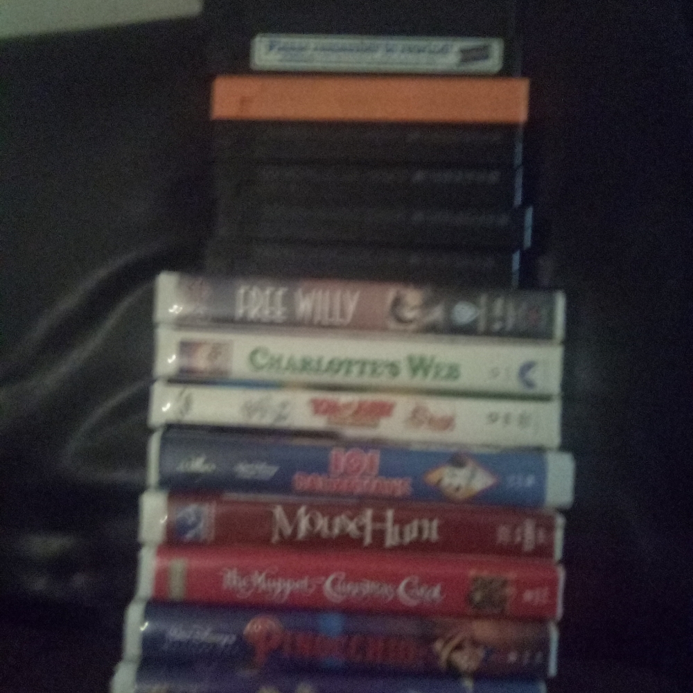 VHS tapes